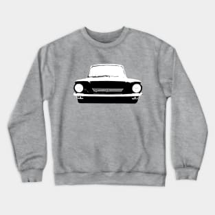 Hillman Imp British classic car monoblock black and white Crewneck Sweatshirt